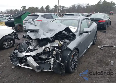 2022 BMW 228 Gran Coupe I xDrive z USA, uszkodzony, nr VIN WBA73AK06N7K53909